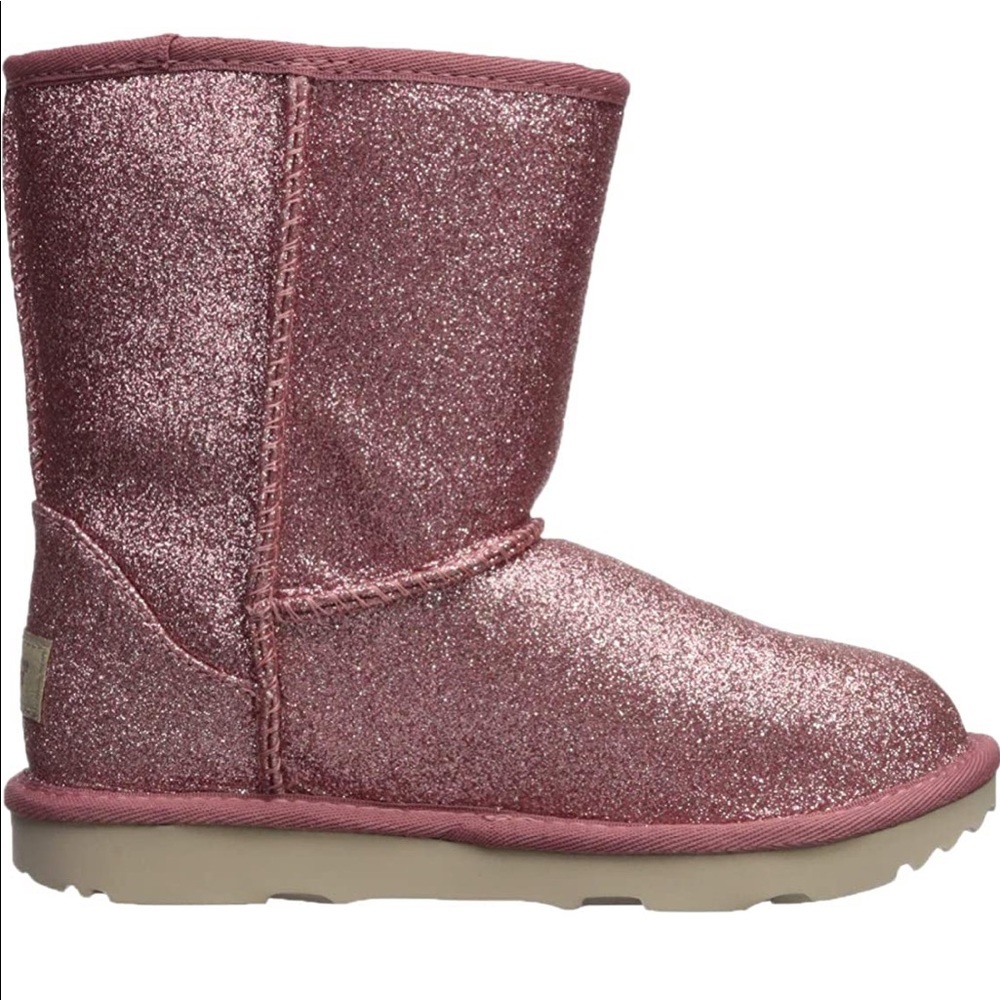 UGG Classic Short II Glitter Snow Boots - Picture 8 of 13